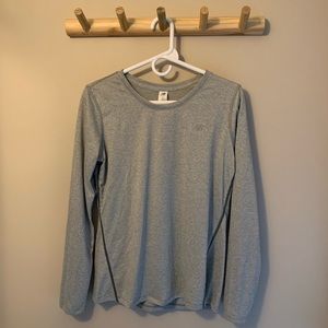 Women’s Gray Long Sleeve Top